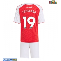 Arsenal Leandro Trossard #19 Heimtrikotsatz Kinder 2025-26 Kurzarm (+ Kurze Hosen)